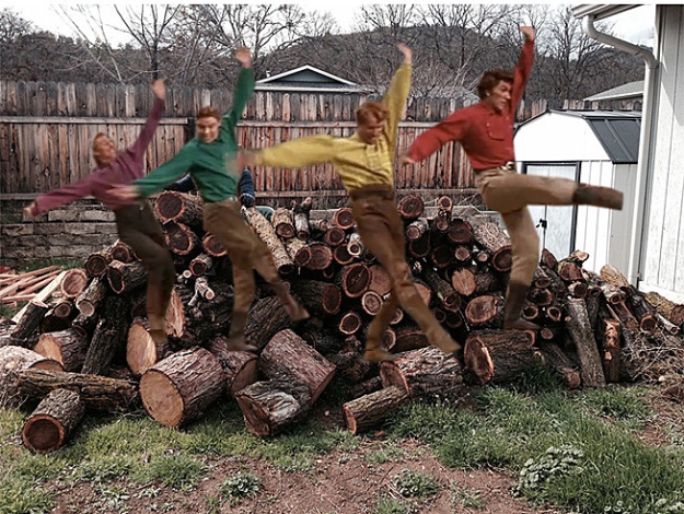 Wood pile dancing